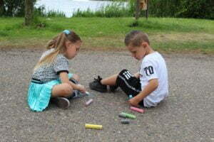 Buiten spelen is gezond