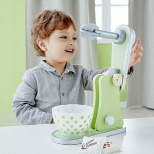 Classic World groene mixer-houten speelgoed-speelgoedkeuken-Kiddeaus
