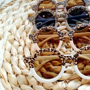 Zonnebril kids leopard-Kiddeaus