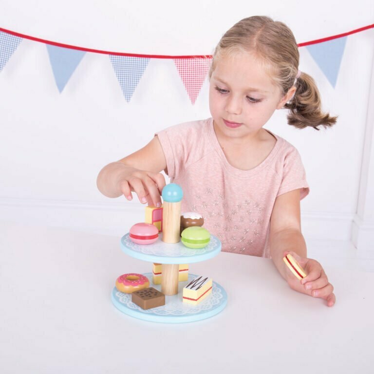 BigJigs houten taartjes-Kiddeaus