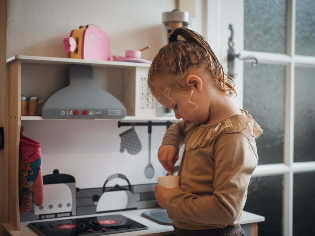 Houten rollenspel speelgoed