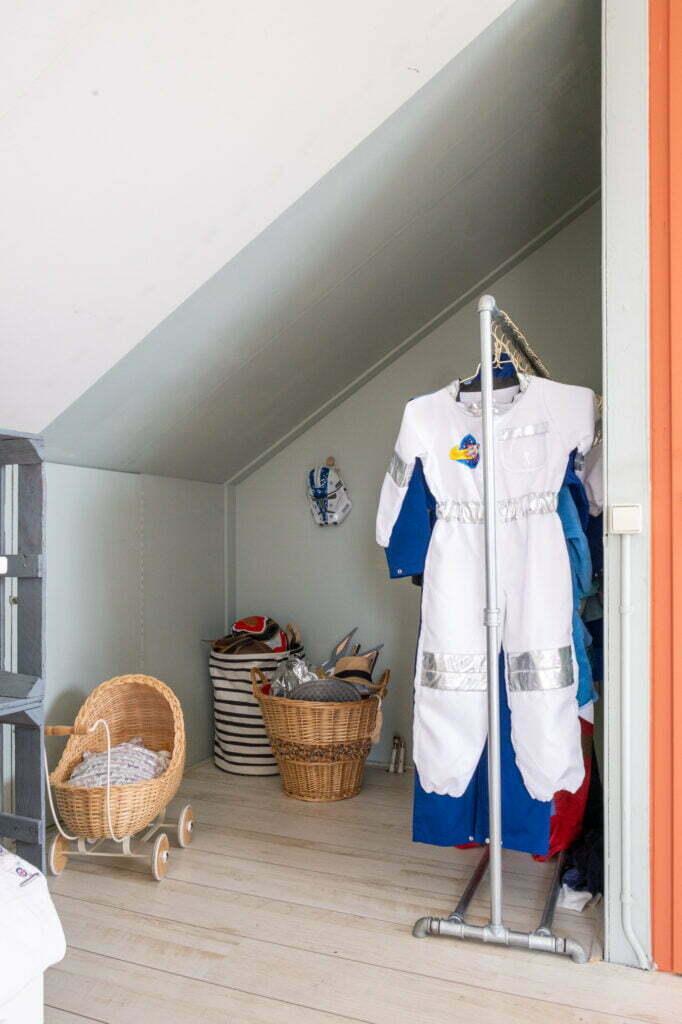 Verkleedhoek bij Mirjam