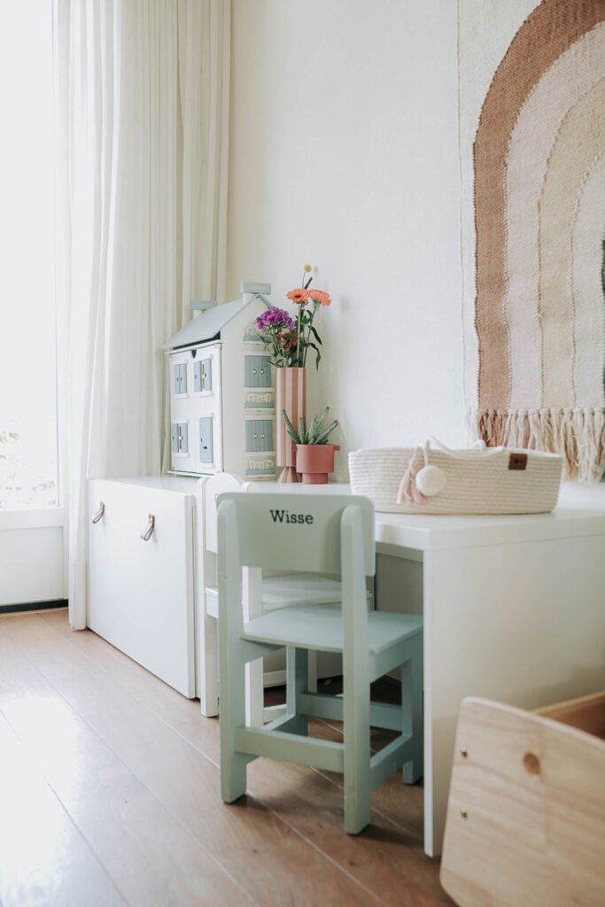 Speelgoedhoek bij Cheryl-Kiddeaus