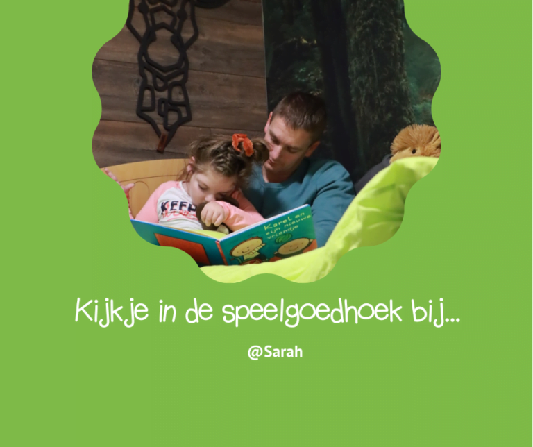 Kijkje in de speelgoedhoek bij... Sarah-Kiddeaus