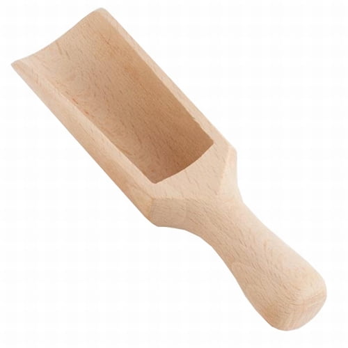 Beukenhouten schepje - groot-Kiddeuas