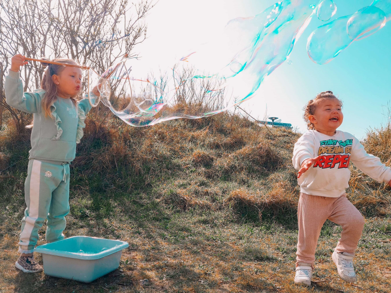 Zeepbellen maken-Kiddeaus